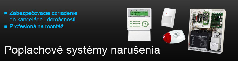 Poplachové systémy narušenia – PSN (EZS)